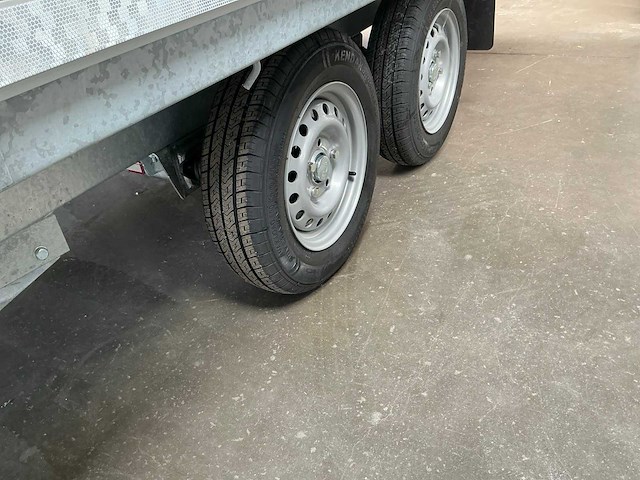 Twin arc onafgewerkte geremde kipper aanhangwagen - afbeelding 6 van  8