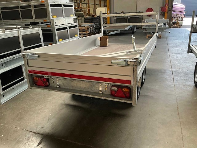 Twin arc onafgewerkte geremde kipper aanhangwagen - afbeelding 7 van  8