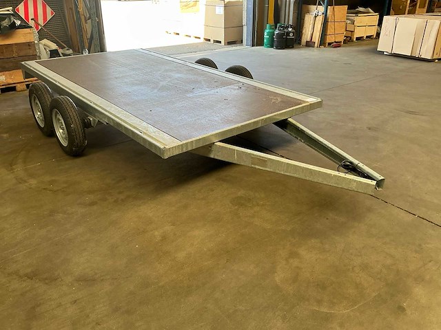 Twin arc plateau aanhangwagen - afbeelding 1 van  8