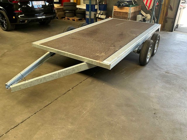 Twin arc plateau aanhangwagen - afbeelding 3 van  8