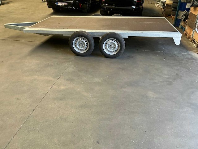 Twin arc plateau aanhangwagen - afbeelding 4 van  8