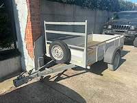 Twin trailers d750 ongeremde aanhangwagen