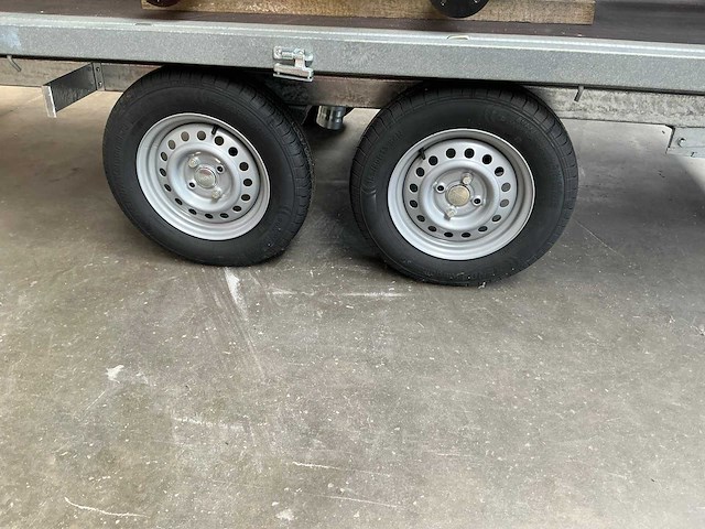 Twins trailer onafgewerkte aanhangwagen (3x) - afbeelding 8 van  11