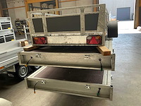 Twins trailer onafgewerkte aanhangwagen (3x) - afbeelding 10 van  11