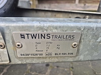 Twins trailers d750 aanhangwagen - afbeelding 3 van  9
