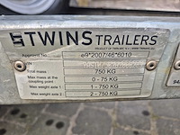 Twins trailers d750 aanhangwagen - afbeelding 4 van  9
