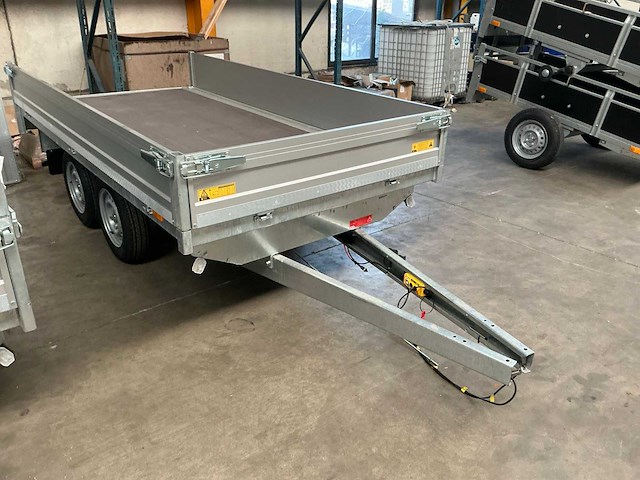 Twins trailers geremde kipper aanhangwagen - afbeelding 3 van  9