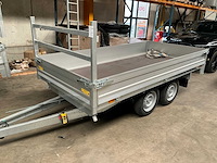 Twins trailers geremde kipper aanhangwagen - afbeelding 1 van  6