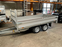 Twins trailers geremde kipper aanhangwagen - afbeelding 3 van  6