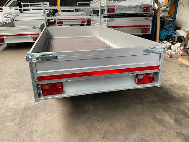 Twins trailers geremde kipper aanhangwagen - afbeelding 5 van  6