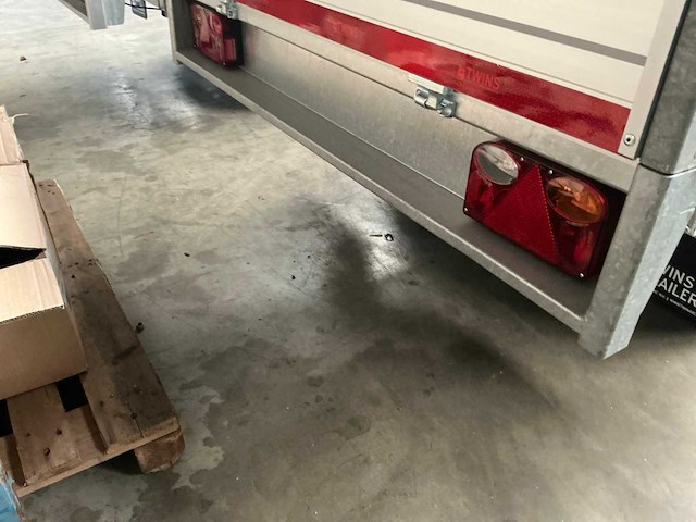 Twins trailers geremde kipper aanhangwagen - afbeelding 6 van  8