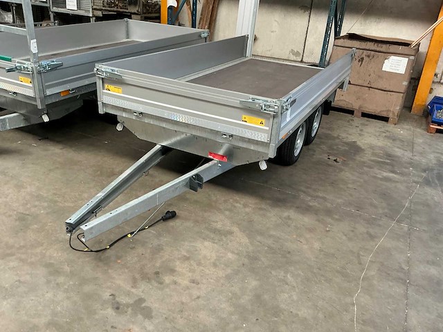 Twins trailers geremde kipper aanhangwagen - afbeelding 1 van  9