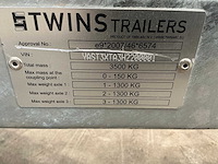 Twins trailers onafgewerkte aanhangwagen - afbeelding 11 van  19
