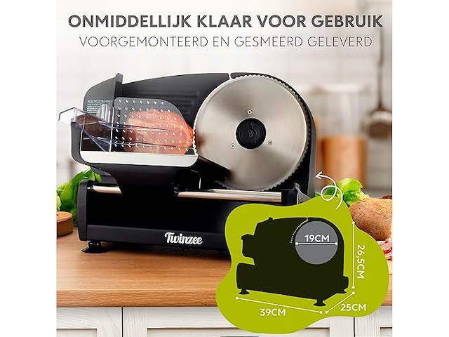 Twinzee elektrische allessnijder - afbeelding 5 van  5