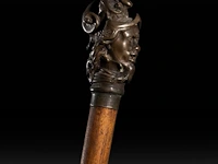 Two interesting erotic walking sticks with erotic handles - afbeelding 3 van  9