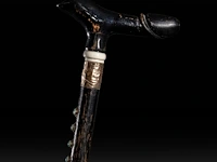 Two interesting erotic walking sticks with erotic handles - afbeelding 6 van  9