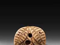 Two japanese bone netsuke of rats, edo period (19thc), w 3,5 cm / w 7,2 cm - afbeelding 6 van  6