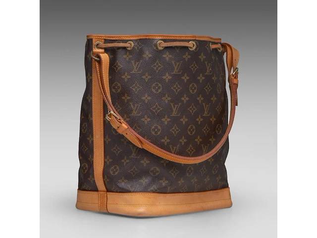 Two louis vuitton monogrammed canvas shoulder bags - afbeelding 2 van  6