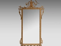 Two matching louis xvi period giltwood trumeau mirrors, with an allegory of harvest on top 170 x 62 cm. (66.93 x 24.41 in.), frame: 170 x 75 cm. (66.93 x 29.53 in.) - afbeelding 4 van  6