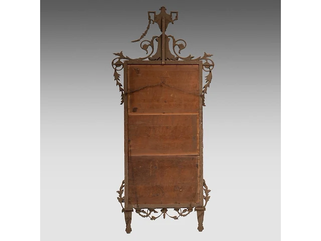 Two matching louis xvi period giltwood trumeau mirrors, with an allegory of harvest on top 170 x 62 cm. (66.93 x 24.41 in.), frame: 170 x 75 cm. (66.93 x 29.53 in.) - afbeelding 5 van  6