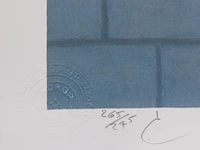 Two unframed offset lithographs by rené magritte (1898-1967), 'l'entrée en scène' (n° 175/275) and 'la grande guerre' (n° 265/275) sheet size: 60 x 45 cm. (23.62 x 17.71 in.) - afbeelding 5 van  7