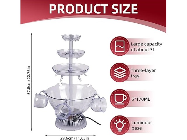 Twsoul partyfontein (3l) - afbeelding 2 van  3