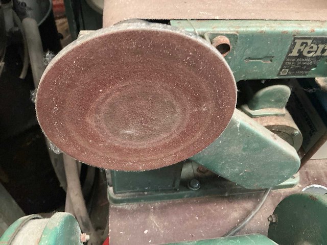 Type bs-702 bandschuurmachine ferm - afbeelding 3 van  4