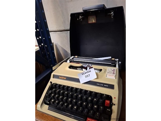 Typmachine - afbeelding 1 van  1