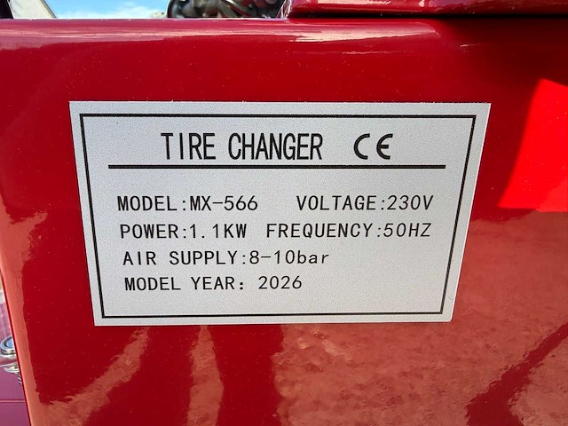 Tyre changer - 2025 - mx-566 / mx-680 - banden montage / balanceer apparatuur - afbeelding 8 van  17
