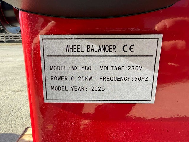 Tyre changer - 2025 - mx-566 / mx-680 - banden montage / balanceer apparatuur - afbeelding 17 van  17