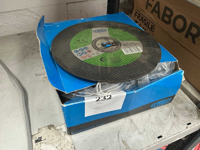 Tyrolet slijpschijf voor steen (25x) - afbeelding 1 van  4