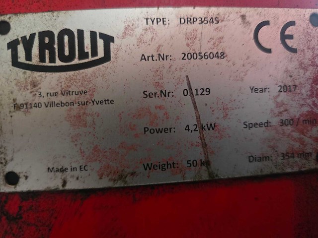 Tyrolit drp kernboormachine - afbeelding 5 van  5