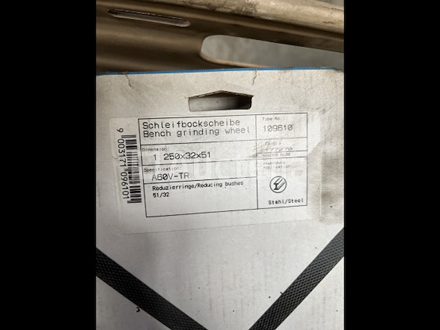 Tyrolit slijpsteen 250x32x51 a60v-tr - afbeelding 1 van  3