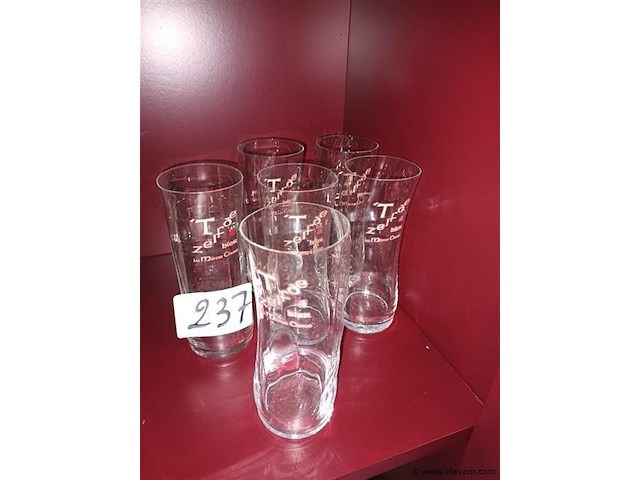 T’zelfde bier glazen. 6 stuks - afbeelding 2 van  5