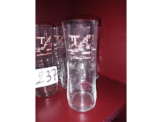 T’zelfde bier glazen. 6 stuks - afbeelding 3 van  5