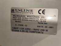 U-line barkoelkast/ijsmaker - afbeelding 5 van  6