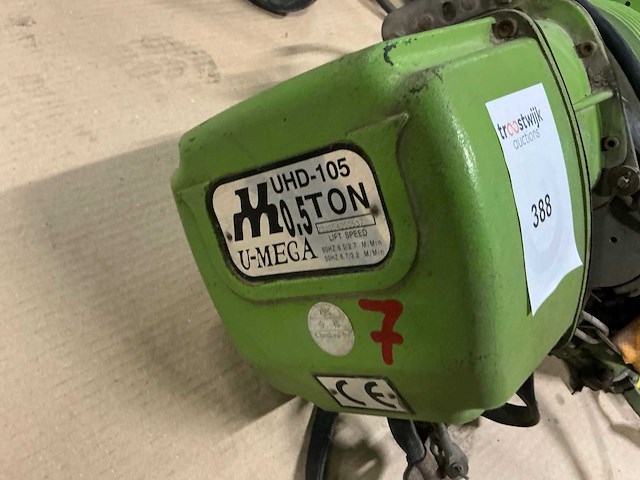U-mega uhd-105 elektrische kettingtakel - afbeelding 3 van  4