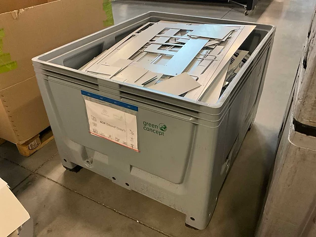 Uaer greenconcept pb011 kunststof palletbox (3x) - afbeelding 6 van  8