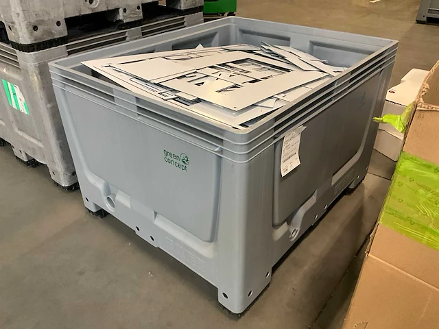 Uaer greenconcept pb011 kunststof palletbox (3x) - afbeelding 7 van  8