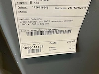 Uaer greenconcept pb011 kunststof palletbox (3x) - afbeelding 8 van  8