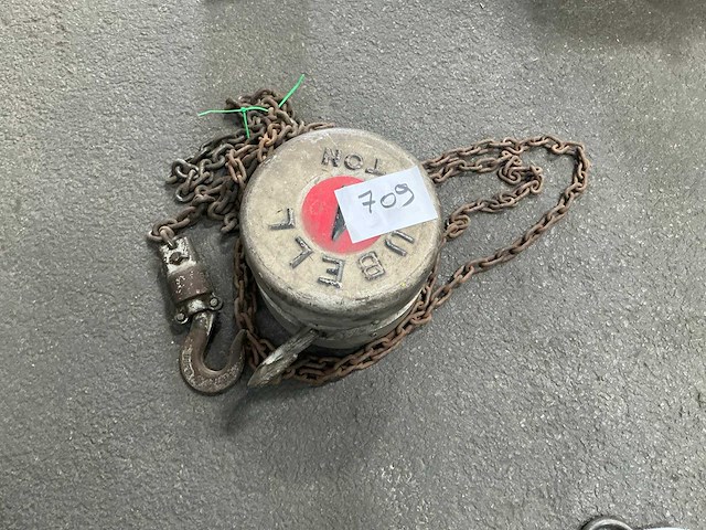 Ubell 1 ton kettingtakel - afbeelding 1 van  2
