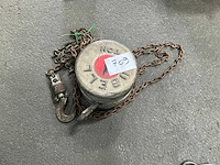 Ubell 1 ton kettingtakel - afbeelding 1 van  2