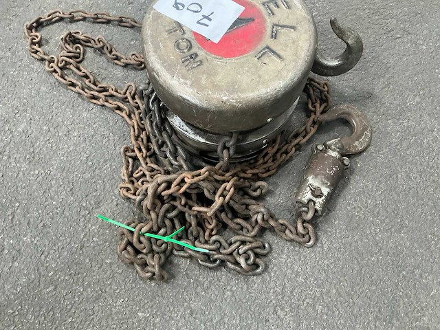 Ubell 1 ton kettingtakel - afbeelding 2 van  2
