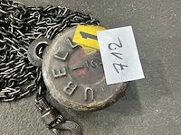 Ubell 1/2 ton kettingtakel - afbeelding 2 van  2