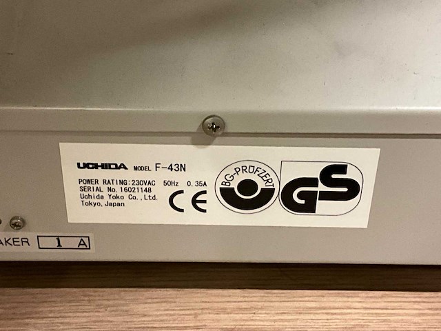 Uchida f-43n vouwmachine - afbeelding 3 van  11