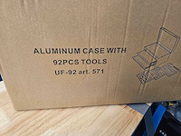 Uf equipment - 92-delige gereedschapskoffer met laden - afbeelding 6 van  7