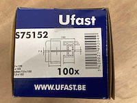 Ufast - ufcs75152 - frameschroef, kozijnschroef, 7,5 x 152 (800x) - afbeelding 4 van  4