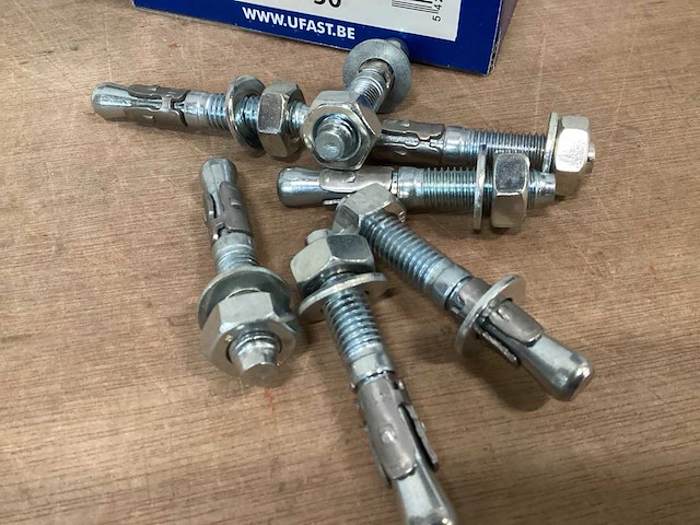 Ufast doorsteekanker m10x65, doos 50 stuks (5x) - afbeelding 4 van  4