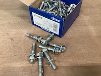 Ufast doorsteekanker m10x65, doos 50 stuks (5x) - afbeelding 1 van  4