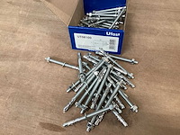 Ufast doorsteekanker m8x100, doos 50 stuks (6x) - afbeelding 1 van  5